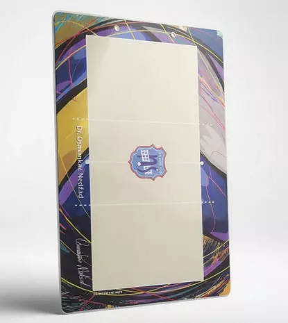 Professional double-sided dry erase volleyball tactical board